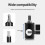 Multifunctionele 16 mm platte staaf tot 1/4 inch schroefadapters 7
