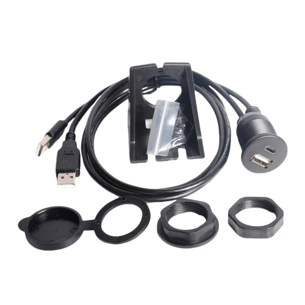 Usb A Male To Usb C Female Extension Cord 1M Automotive Marine 7709000220045