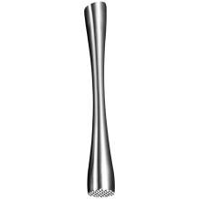 Cocktail Muddler 20cm Stainless Steel Ice Crusher with Ergonomic NonSlip Grip for Home and Bar