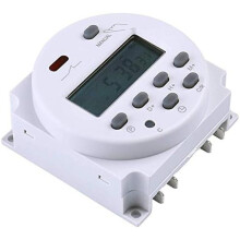 Energy Saving Programmable Timer, Panel Mounted Digital Microcomputer Control Power Timer Switch with Independent On/Off Programs