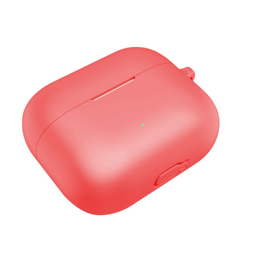Boîtier en Silicone pour casque d'écoute, housse de-Rouge