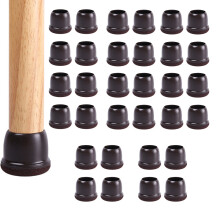 Patins de protection pour pieds de chaise, en caoutchouc, pour protéger les sols en bois dur, résistants et insonorisants, extensibles, pour une