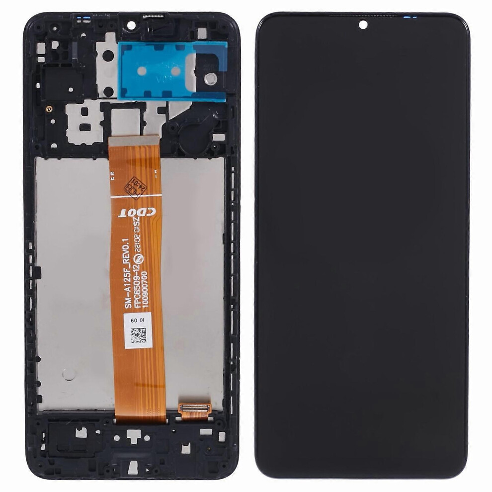 For Samsung Galaxy A12 A125 Grade C Lcd Screen And Digitizer Assembly Frame (In-Cell Technology) (Wi 6935161364064