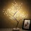 108 LED Firefly Tree String Lights Artificial Fairy Tree USB Battery Powered Touch Switch White Warm Light 4