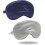 Μάσκα ύπνου Travel Essential Silk Touch, 2 τεμάχια ρυθμιζόμενης και αναπνεύσιμης μάσκας 1