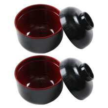 Portable Covered Soup Bowl with ABS for Outdoor Activity-A