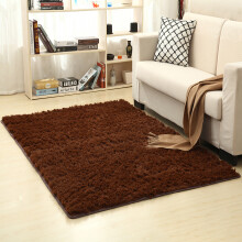 Elegant boligindretningstæppe, luftigt tæppe i klare farver tilbyder uovertruffen blødhed, skridsikkert bagsidedesign for sikkerhed i områder med