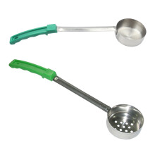 Pack of 2 Easy to Clean Portion Spoons Nonrust Steel-4 ounces