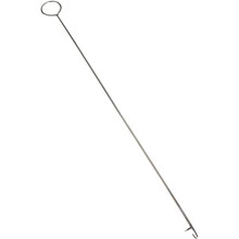 Silver Stainless Steel Sewing Loop Turner Hook for Fabric Straps Belts Bands DIY Tube Turning Tool