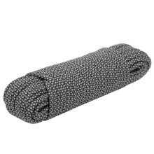Gør-det-selv-projekter Essentielt, polyester-paracord af høj kvalitet med fremragende spænding, perfekt til at sikre udendørsudstyr og