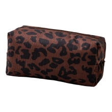 Mode make-uptas met luipaardprint Reistas Essentiële draagbare