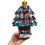 Christmas Greeting Card with Solid Structure for Holiday Wishes and Tree Bouquet Decor 4