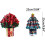 Christmas Greeting Card with Solid Structure for Holiday Wishes and Tree Bouquet Decor 2