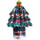 Christmas Greeting Card with Solid Structure for Holiday Wishes and Tree Bouquet Decor 3