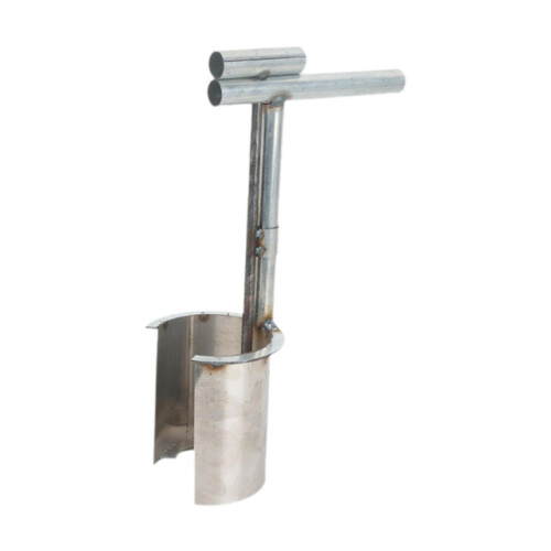Long Handle Bulb Planter Tool with Ergonomic Grip Durable Metal Garden Hole Digger