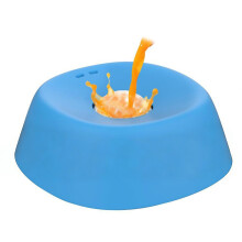 Bol à lécher pour chien à alimentation lente, bol à lécher-Bleu
