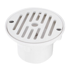 Tapa de desagüe de piscina de repuesto, desagüe principal de piso de piscina de plástico duradero con mano de obra fina, resistente y de larga