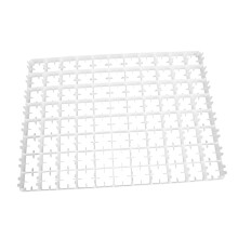 Egg Storage Tray with Lid Sturdy Plastic Egg Holder for Kitchen Refrigerator Incubation