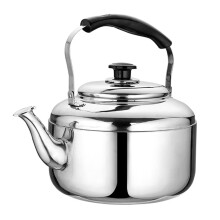 Stainless Steel Whistling Tea Kettle 3L Silver AntiRust for Gas Electric Induction Stove