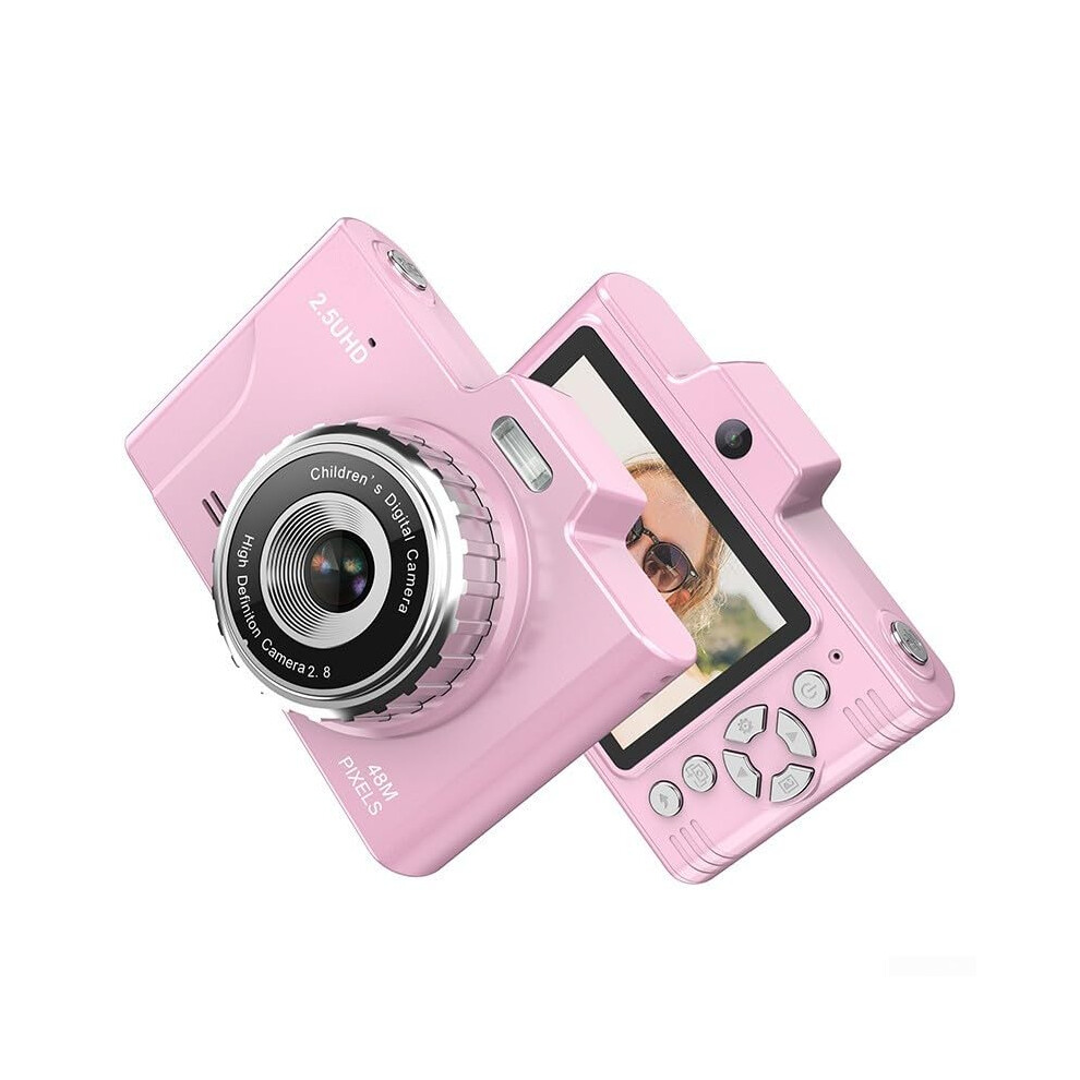 Retro Digital Camera 48Mp 2.5K Hd 2.8' Screen Compact Vlogging Camera For Students Beginners 32Gb Purple 9001264581442