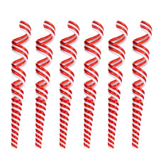 Decoração de teto com design de espiral dupla, decorações em espiral de folha metálica para uso interno e externo, espirais suspensas