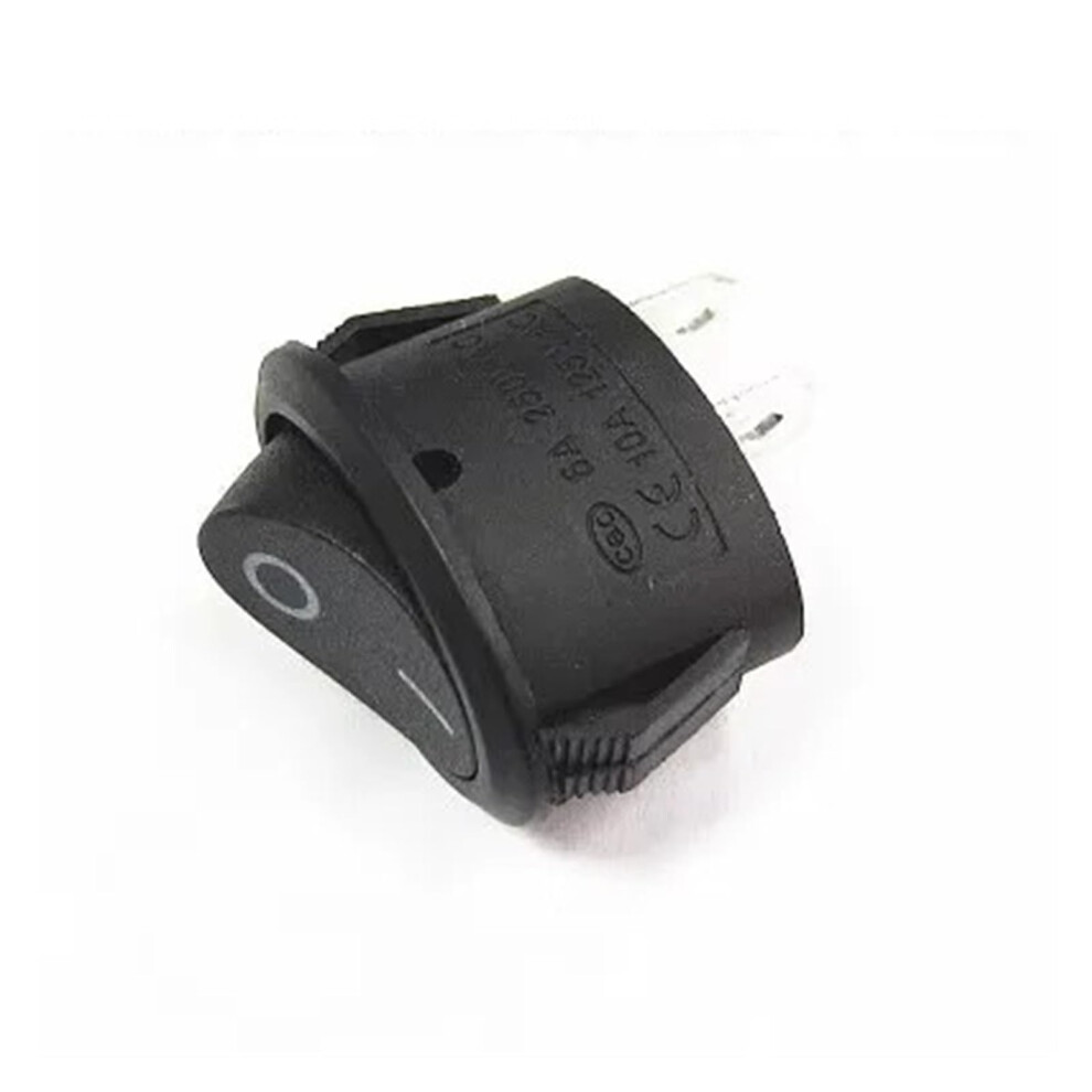 Kettle Power Supply Rocker Switch 6A 250V Black 2 Pin Onoff For Electric Kettles And Appliances 9119770400055