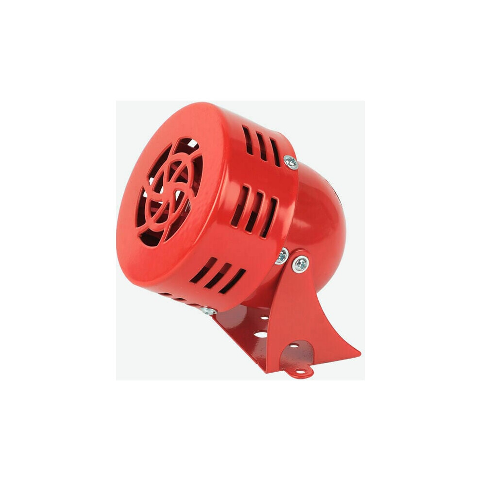 Compact 12V Siren With Motor Driven Horn, High Quality Construction For Easy Installation In Shops And Public Places Red 9088816215260