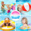 Bonnet de bain enfant, confortable et imperméable (1 pièce) 3