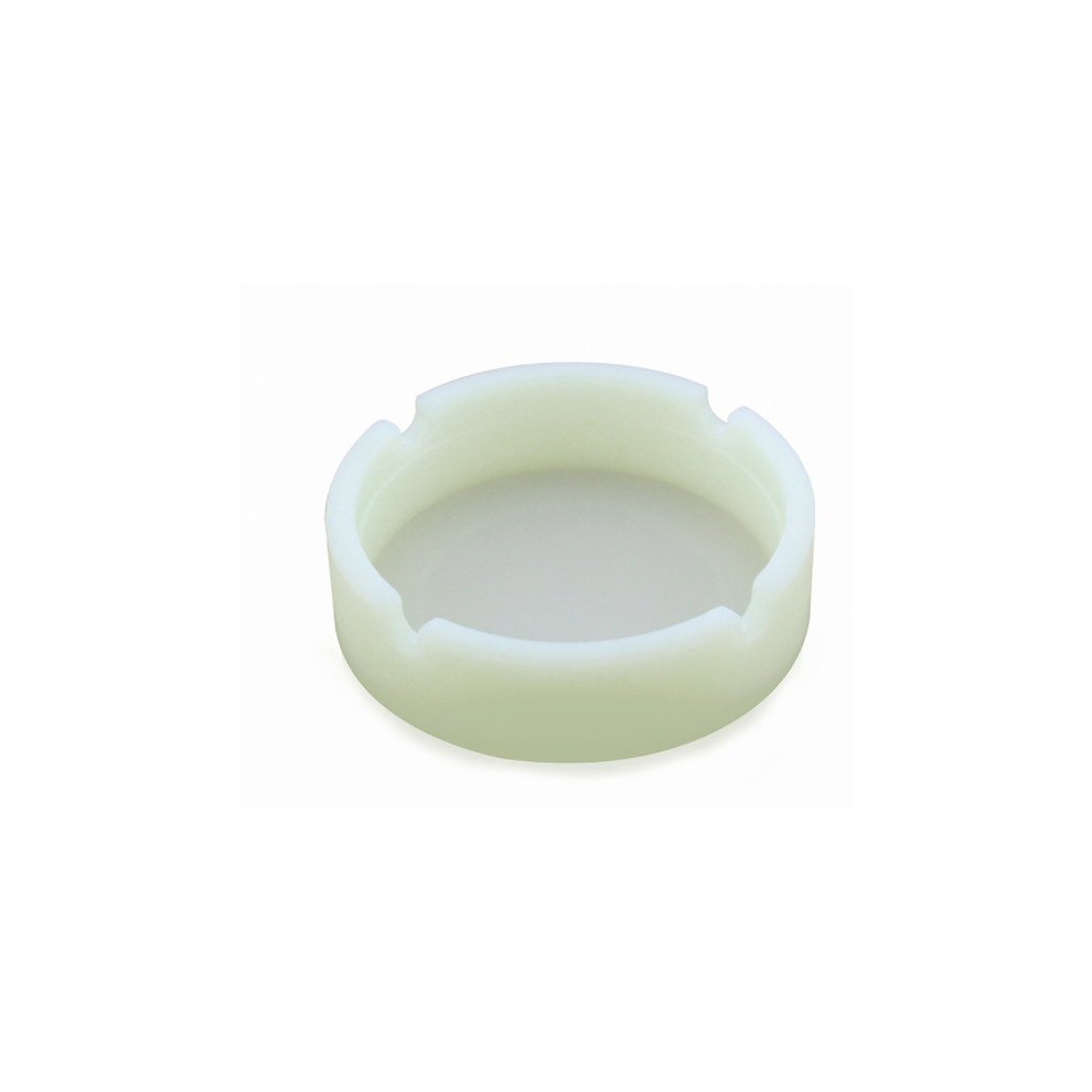 Eco-Friendly Material Ashtray For Indoor And Outdoor Use, Portable Luminous Noctilucent Design Bendable & Unbreakable Easy To Clean (1 Pack)