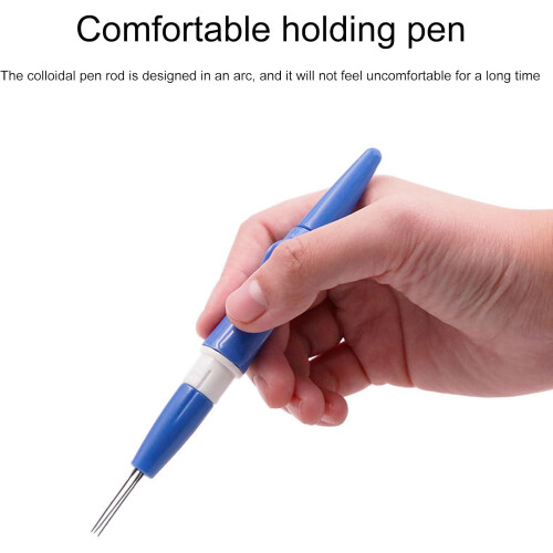 Felting Needle Handle with 3 Needles Wool Felting Tool for Embroidery and Craft Projects 1