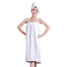 Toalha de Spa de Luxo para Mulheres, Absorvente, de Secagem Rápida, Leve e Ideal para Academia e Viagens, Tamanho Único que Serve na Maioria das