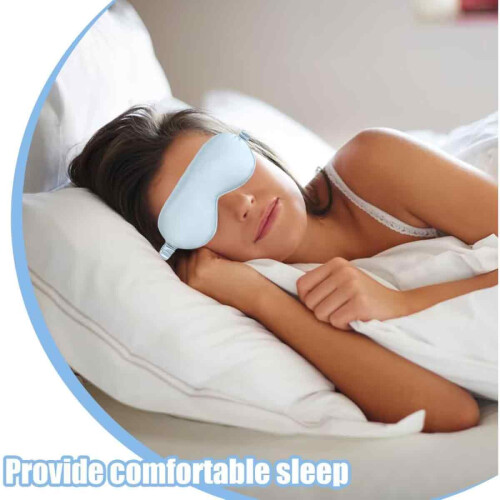 Μαλακή σατέν μάσκα ματιών για ύπνο, GOOD HOUSEKEEPING TIED AND TESTED εμπνευσμένη σχεδίαση, 1