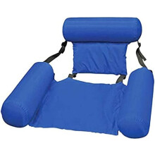 Posizione regolabile, robusta e durevole amaca galleggiante portatile per piscina, ideale per l'estate.