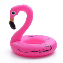Pool Raft Lounge, Flamingo Swim Ring For Uovertruffen Komfort, Hurtig Oppustning og Tømning Ved Strande, Floder, Søer, Pools, Miljøvenlig Tykk PVC