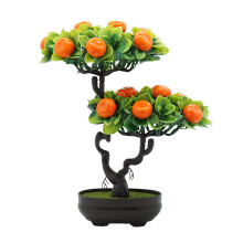 Realistische Kunststoffpflanze, künstlicher Orangenbaum für die Dekoration von Zuhause und Büro, umweltfreundliche künstliche Fruchtdekoration,