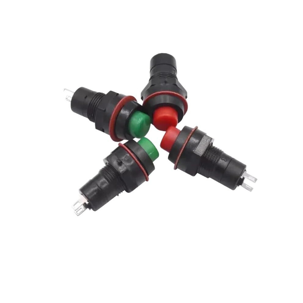 Ds213 Round Push Button Switch 10Mm Momentary Selfreset For Small Key Hole Yellow 9001264583361