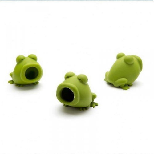 Eiertrenner Dotterfrosch aus Silikon, grüner Frosch, Dottertrenner