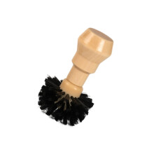 Espresso Grinder Brush with Wooden Handle for 58mm Portafilter Efficient Coffee Grounds Removal