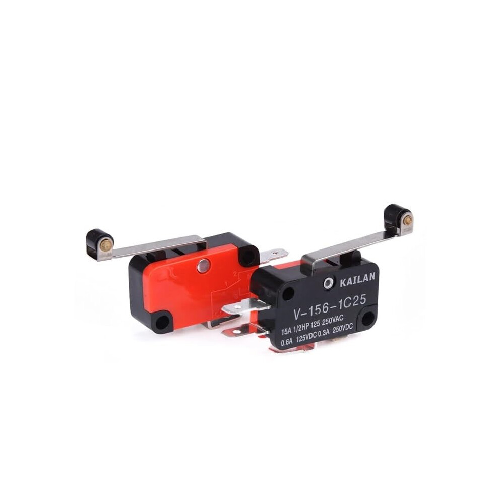 1Pcs Spdt Momentary Push Button Limit Switch 15A Snap Action For Industrial Equipment 9119770400987
