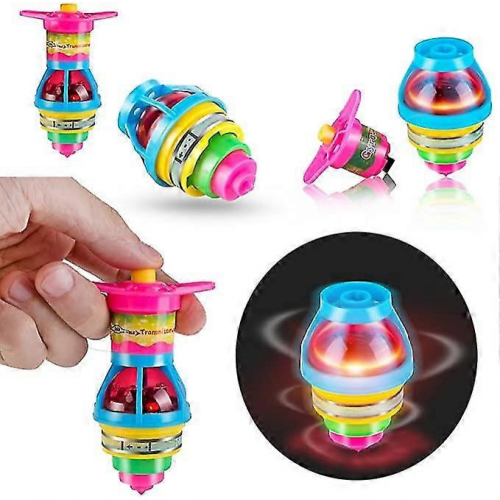 LED-beleuchtete, blinkende UFO-Kreisel (4 Stück) 1