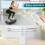 New Replace Compatible With MERACH Vibration Plate Exercise Machine Remote MR-2398 MR-2398P 3