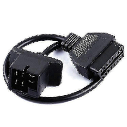 OBD to OBD2 adapter cable 6 pin for Chrysler Jeep Dodge engine diagnostics 1