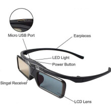 Oplaadbare Bluetooth RF 3D actieve bril compatibel met Sony 3D tv-projectoren TDG-BT500A