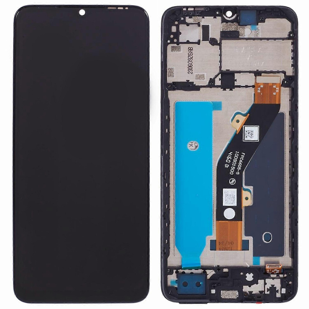 For Tecno Spark Go 2023 4G Bf7 Grade C Lcd Screen And Digitizer Assembly Frame Replacement Part (Wit 6935161344455