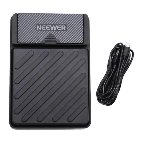 Bluetooth Foot Switch - Silent Remote Control Pedal for Teleprompter App