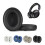 Breathable Protein Ear Cushions With Memory Foam Padding -Black 3