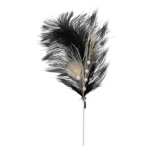 Ornements en plumes Années folles, design d'inspiration vintage avec des plumes d'autruche désinfectées à haute température, rehaussez votre
