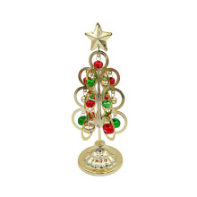 Christmas Magic Unfolds, Christmas Tree Ornament Display Stand With Shining Star, Radiant Festive Delight For Your Home