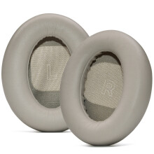 Headphone Ear Cushions Featuring Quick Clean Surfaces-Gray