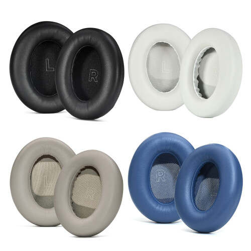 Headphone Ear Cushions Featuring Quick Clean Surfaces-Gray 1